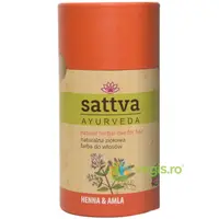 Vopsea de Par Henna si Amla (Roscat Inchis) 150g