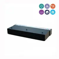 Lampa bactericida UVC slim 55W, economica, cu grila, dezinfectare aer, fixare perete, Biocomp
