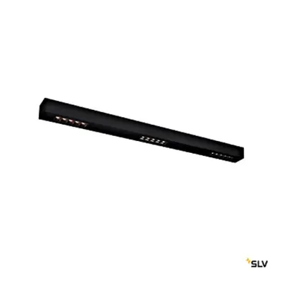Q-LINE CL, LED Indoor ceiling light, 1m, BAP, black, 3000K