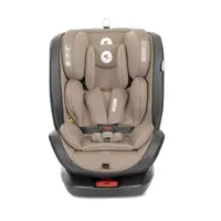 Scaun auto pentru copii Lorelli Ares Beige i-Size, isofix, anti rebound bar, rotativ, 40-150 cm, 0 luni-12 ani