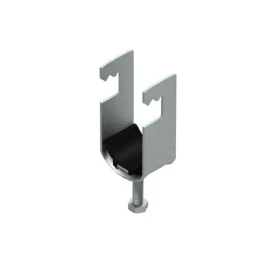 Clema in U cu jgheab de presiune din plastic BFK 76