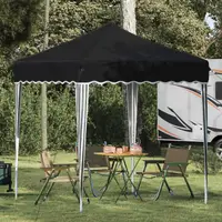 vidaXL Cort de Petrecere Pop-up 195 x 195 x 245 cm Antracit