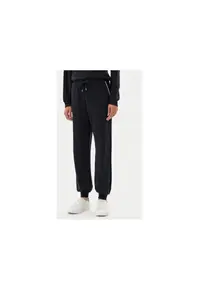 Pantaloni de trening dama Emporio Armani - 7W000143 AF12643 - Modal/Poliester - Negru - Negru