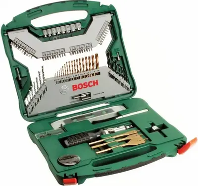 Set de burghie Bosch - X-Line Titanium, 100 piese