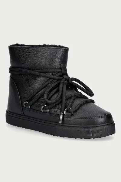 Inuikii Full Leather cizme de zăpadă pentru femei din piele