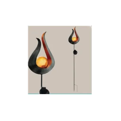 Lampa solaraSOLAR brown ohne