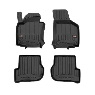 Set covorase cauciuc 4 piese proLine 3D, negru, potrivit VW GOLF V, JETTA III 10.03-10.10, Hatchback berlina break