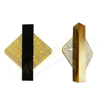 Vintage – Aplica perete LED-6526 8w/3000k/romb (auriu)