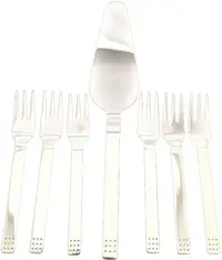 Set de tacâmuri pentru prăjituri Herdmar - Domino, 7 bucăți