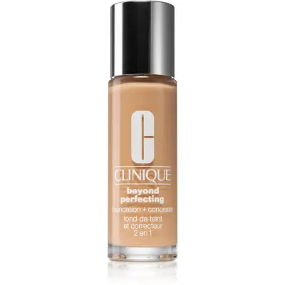 Clinique Beyond Perfecting™ Foundation + Concealer make-up si corector 2 in 1 culoare CN 40 Cream Chamois 30 ml