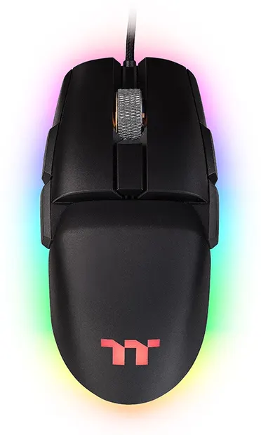 Mouse gaming Thermaltake - ARGENT M5 RGB, optic, cu fir, negru
