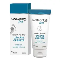 Crema pentru calcaie Santaderm Feet, Viva Pharma | 50 ml