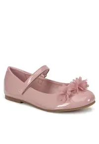 Balerini Fete - roz - material sintetic - inchidere Velcro