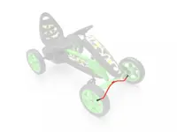 Ax directie pentru Kart, Rally rosu