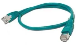 Cablu FTP Gembird PP22-0.5M/G, Patchcord, CAT.5e, 0.5m (Verde)