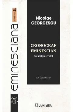 Cronograf Eminescian minimal si dezvoltat