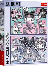 Puzzle Trefl din 2 x 200 piese - Năzbâtiile lui Kuromi