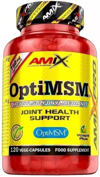 OptiMSM, 120 vege capsule, Amix