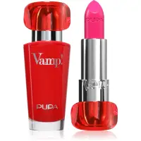 PUPA Milano Vamp! Luminous Lipstick ruj pentru buze culoare 203 Fuchsia Addicted 3.5 g