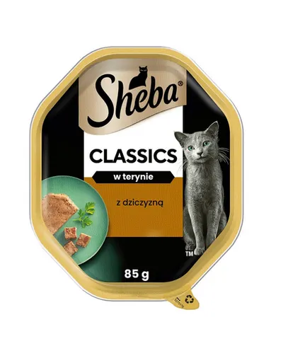 SHEBA Classics 85 g hrana umeda pisici adulte, cu vanat in terina