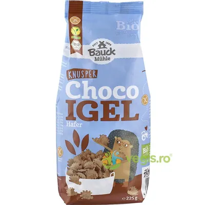 Arici Crocanti din Ovaz cu Ciocolata fara Gluten Ecologici/Bio 225g