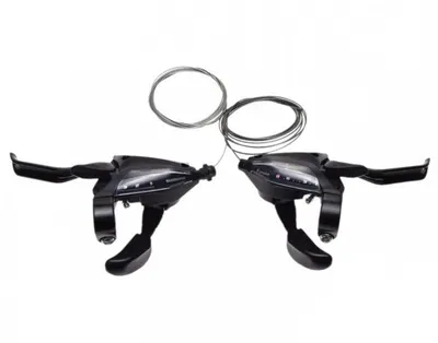 Manete Schimbator Frana Shimano, 3x8 viteze