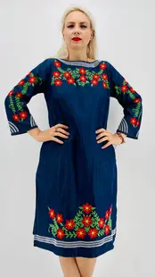 Rochie din Denim traditionala Martina