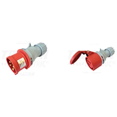 Pachet Conectare Industriala Sigura: Fisa si Priza pe Cablu cu Presetupe TICS 32A 400V
