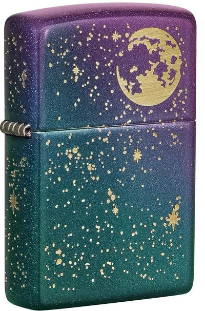 Bricheta Zippo - Starry Sky Design