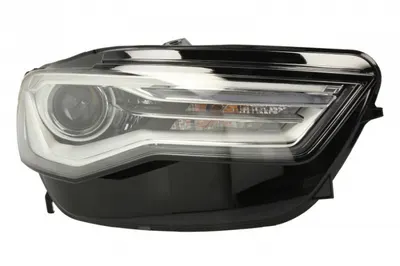 Far fata Dreapta (bi-xenon LED, D5S H7 LED PWY24W, electric, cu motor) potrivit AUDI A6 ALLROAD C7, A6 C7 04.15-02.18