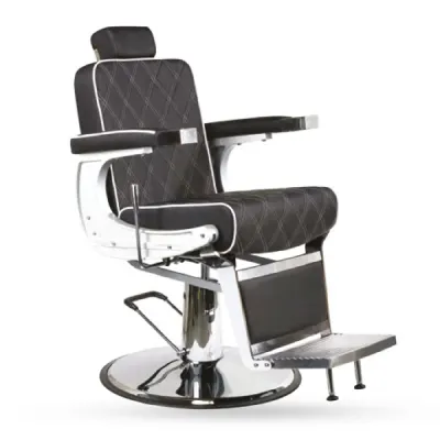 Scaun frizerie - MIRPLAY - Karl - Negru