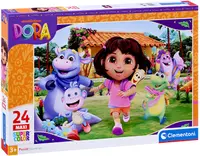 Puzzle pentru copii Clementoni din 24 piese - Dora exploratoarea