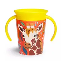 Cana Miracle 360 Munchkin cu manere WildLove 177ml 6L+ giraffe