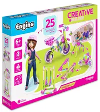 Engino Creative Builder - 25 de modele pentru fete