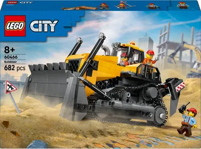 Constructor LEGO City - Buldozer galben (60466)