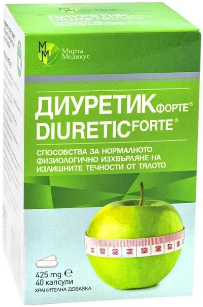Diuretic Forte, 425 mg, 40 capsule, Mirta Medicus