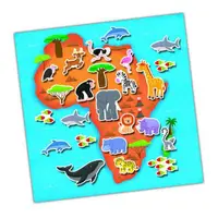 Cartea mea cu stickere - harta
