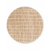 Covor pentru exterior și interior crem/în culoare naturală rotund ø 200 cm Haringey Crouch – Ted Baker