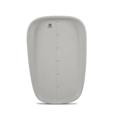 Saltea de infasat din spuma poliuretanica moale, Lorelli Lulu, suprafata gradata, antialunecare, impermeabila, 43 x 10 x 68 cm, Grey