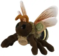 Jucărie de pluș Rappa Eco Friends - Albină, 18 cm