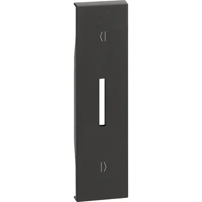 Tasta 1 modul pentru referinta K4027 instalare verticala Bticino Living Now KG06V, negru