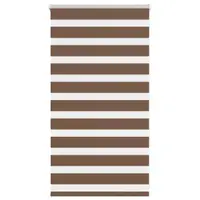 Gossi jaluzea tip zebra maro latime tesatura 80,9 cm poliester