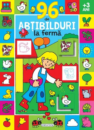 96 de abțibilduri la fermă - Paperback