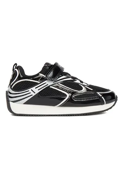 Adidasi copii - negru - material sintetic - pentru fete