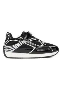 Adidasi copii - negru - material sintetic - pentru fete -