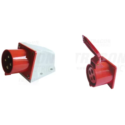 Pachet Industrial Robust: Fisa Aparenta si Priza Cablu, 32A, 400V, IP44 - Conexiuni Fiabile