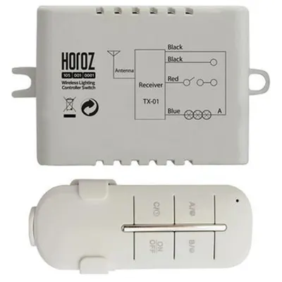Releu radio controlat cu telecomanda - receptor 2 canale 1000w