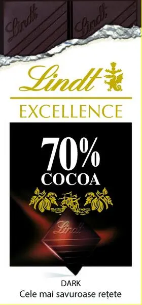 Lindt Excellence 70% cacao - Hardcover - Larousse