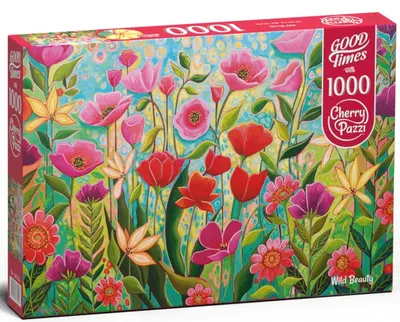 Puzzle Cherry Pazzi din 1000 de piese - Frumusețe sălbatică