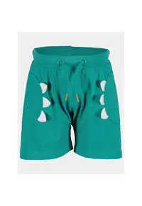 Pantaloni scurti sport baieti - 303576585 - Verde - Bumbac